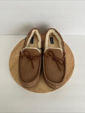 Vance Co Mens Moc Closed Toe Slip-On Shoe
